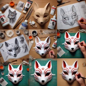 What Are Kitsune Masks Made Of