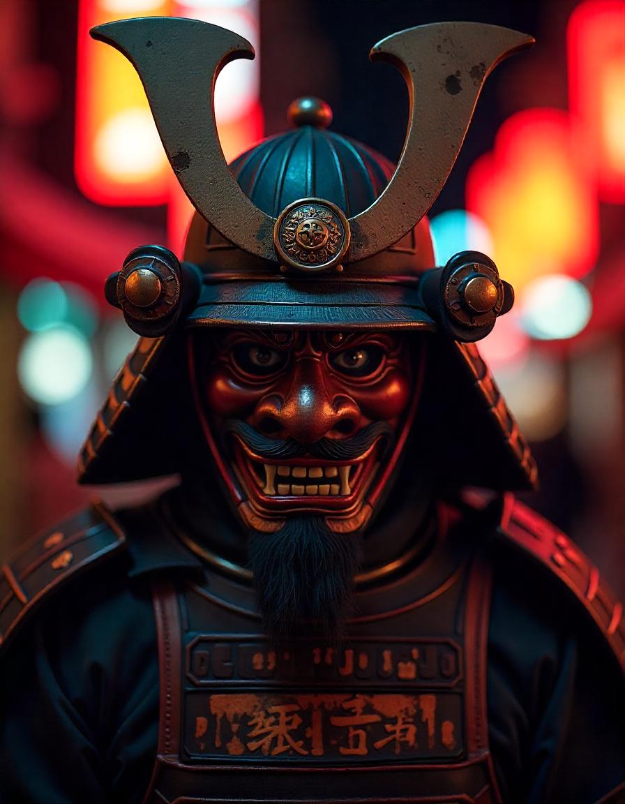 Did Samurai Wear Oni Masks?